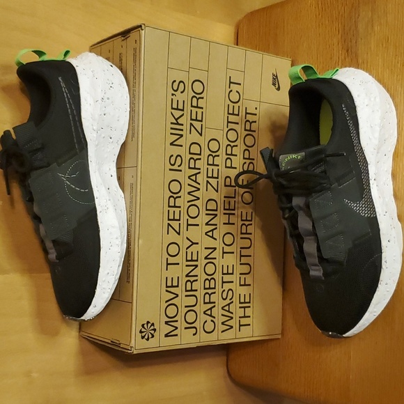 Nike Crater Impact Sneakers sz 8.5M are NWT  black/gray/green/white. - Picture 8 of 14